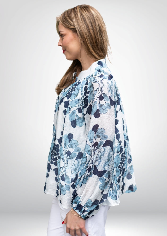Stella Blouse  | Blue