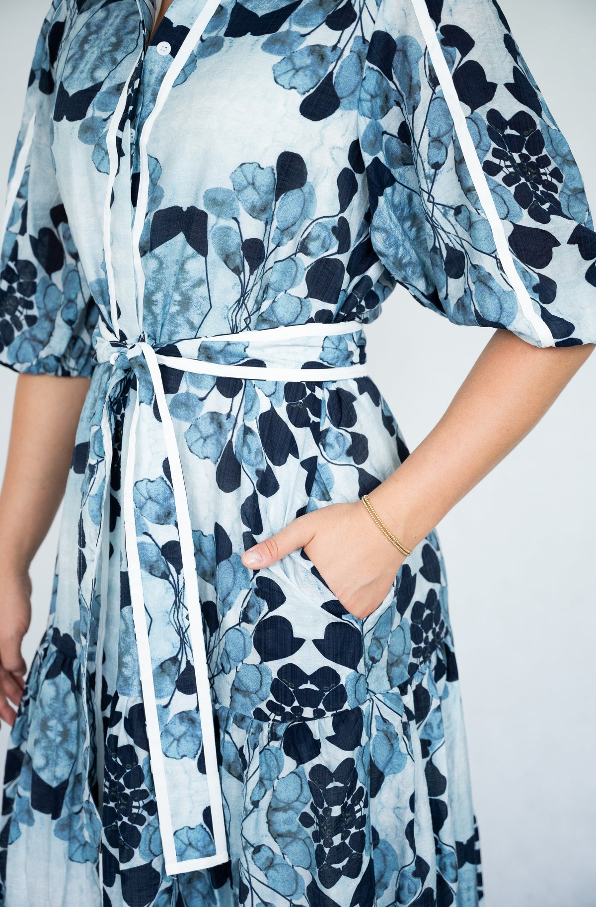 Abby Dress  | Blue