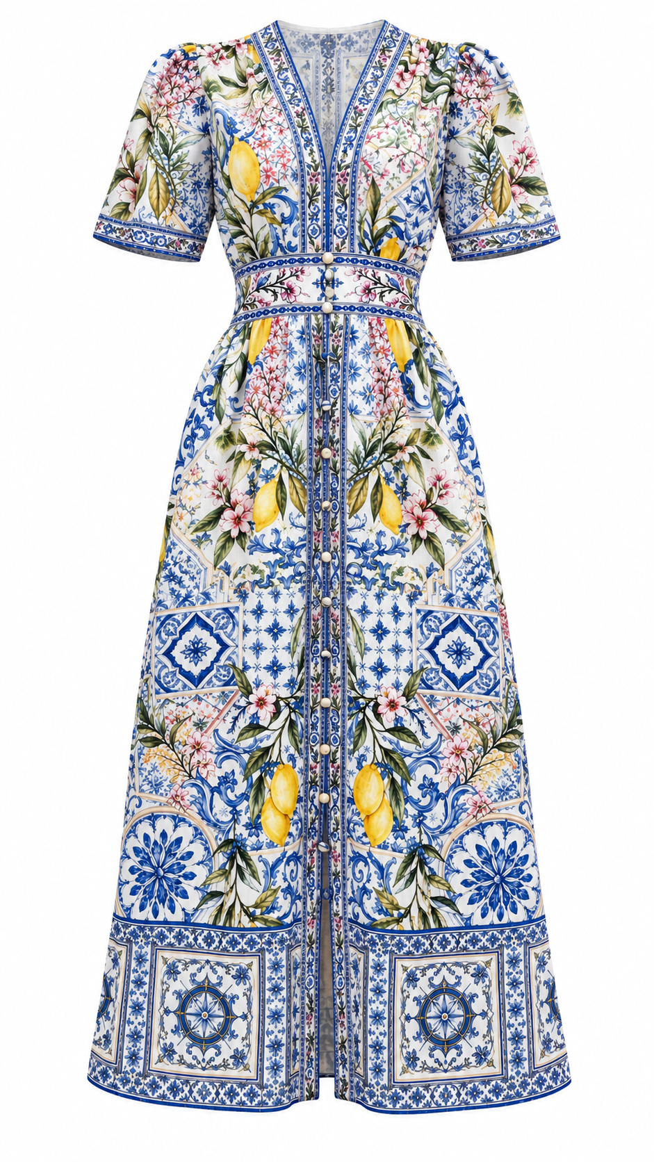 Capri Dress  | Blue