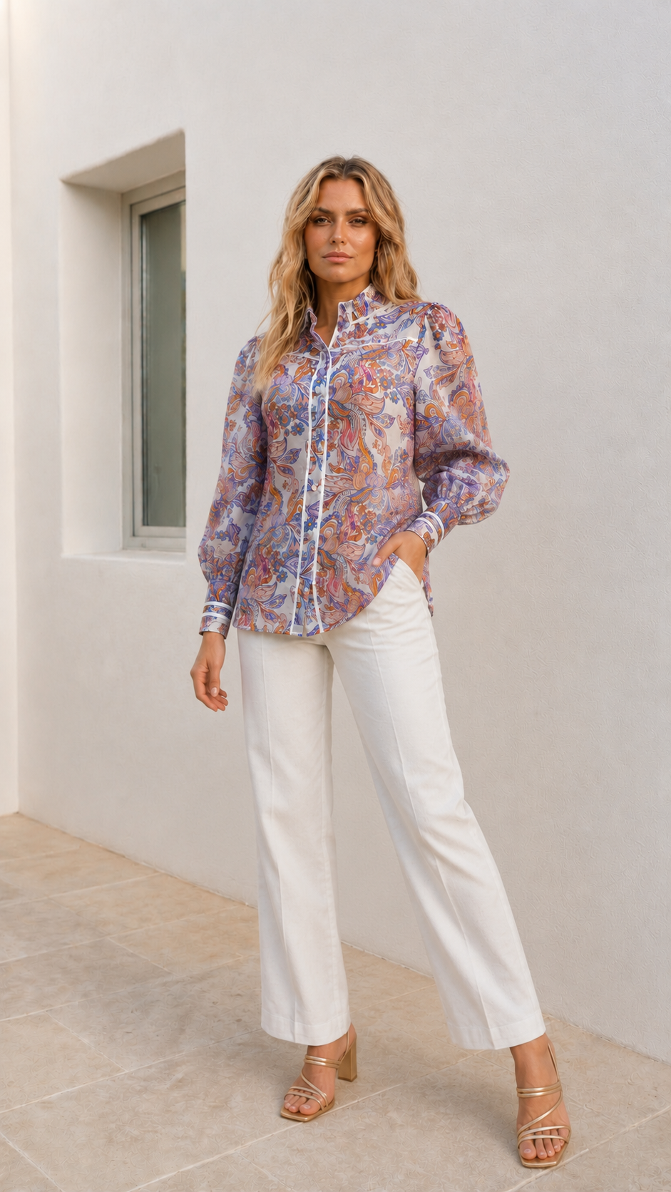 Martine Blouse | Rose Lilac