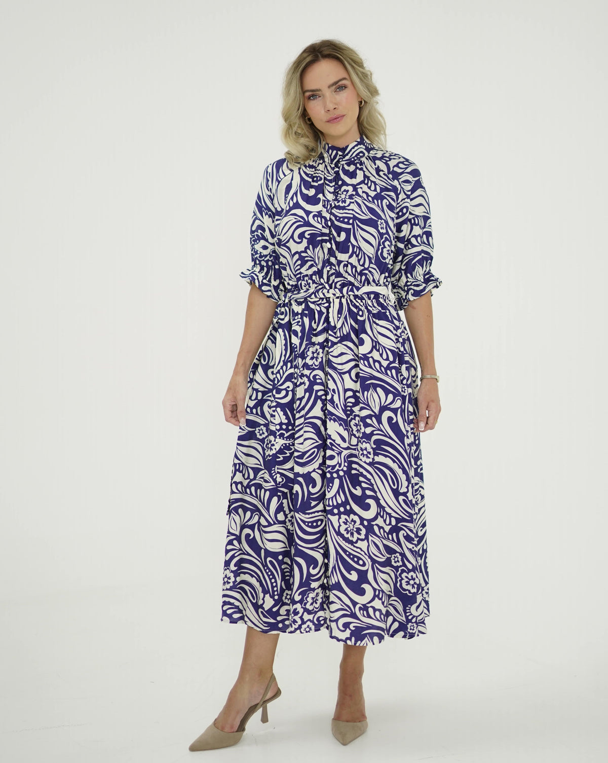 Christina Dress  | Blue