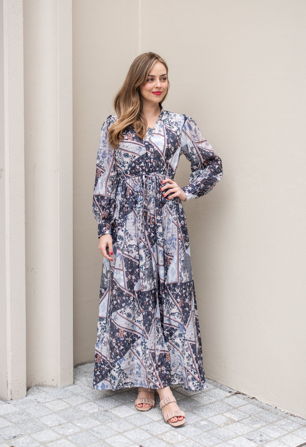 Myka Dress | Grey