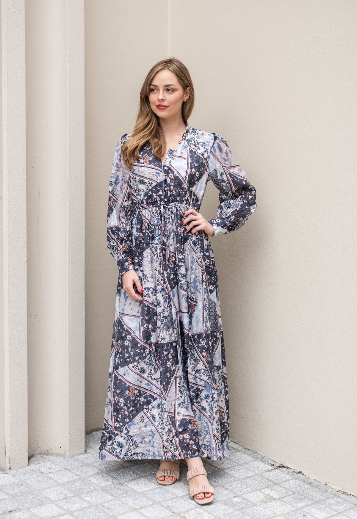 Myka Dress | Grey