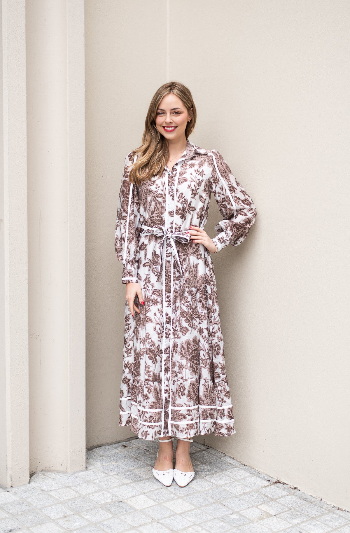 Camille Dress |  Brown