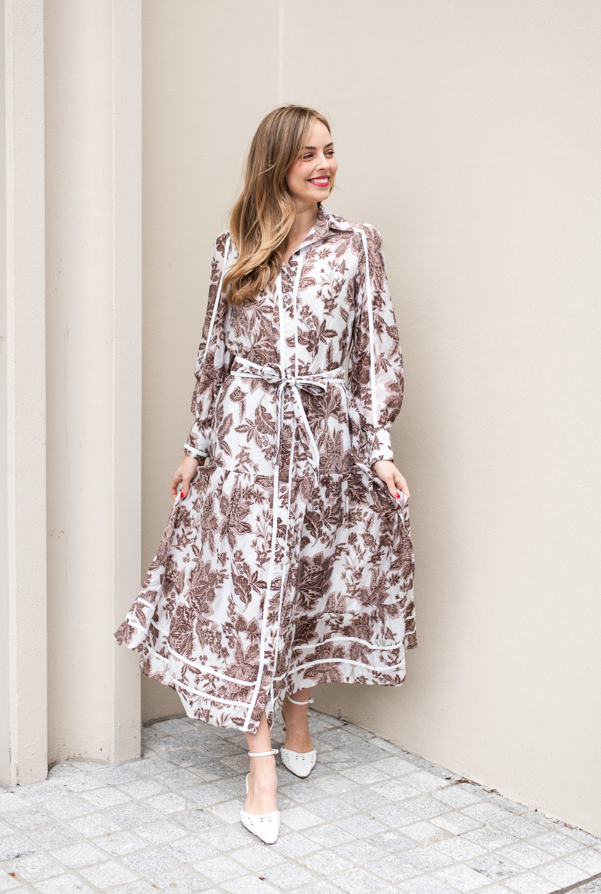 Camille Dress |  Brown