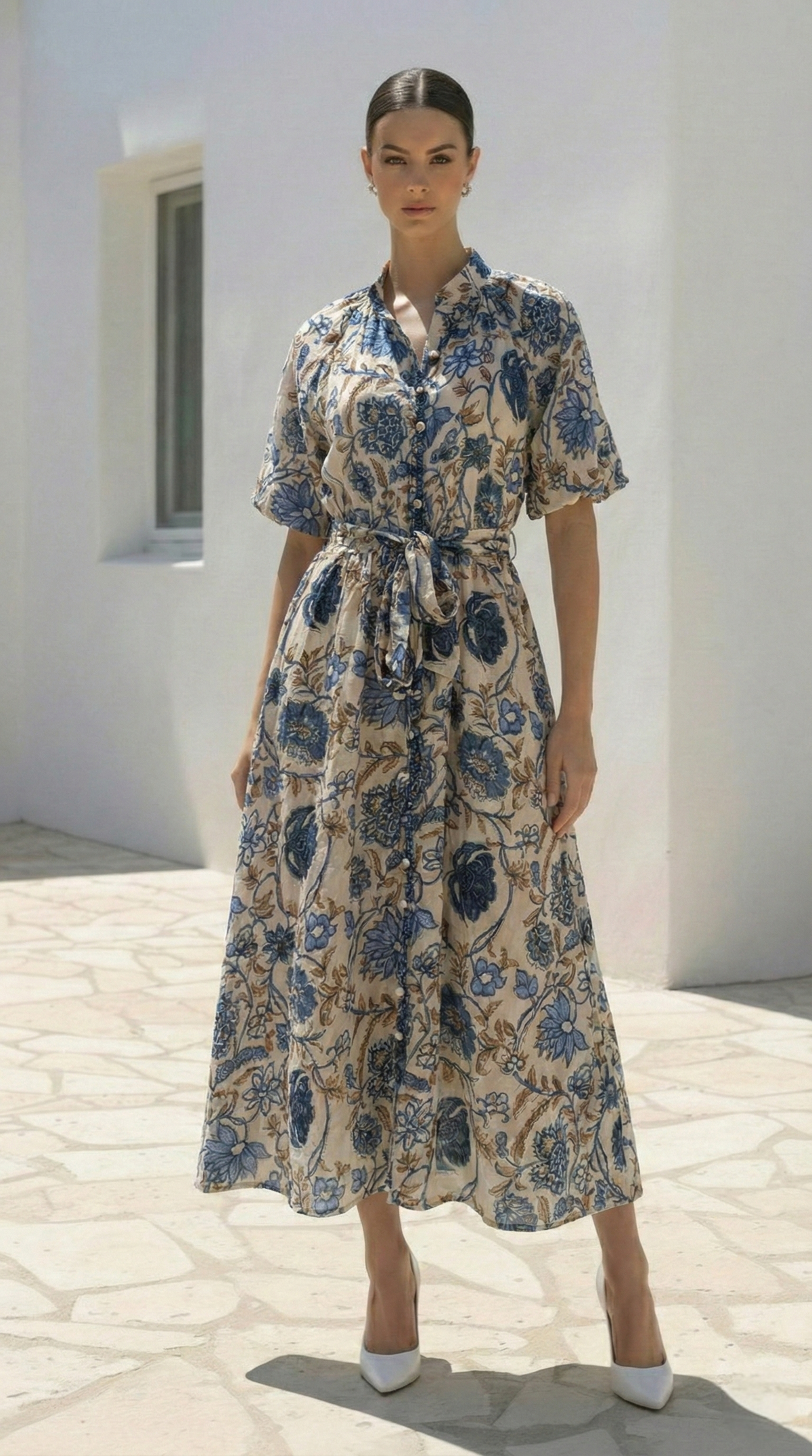 Elaine Dress | Blue