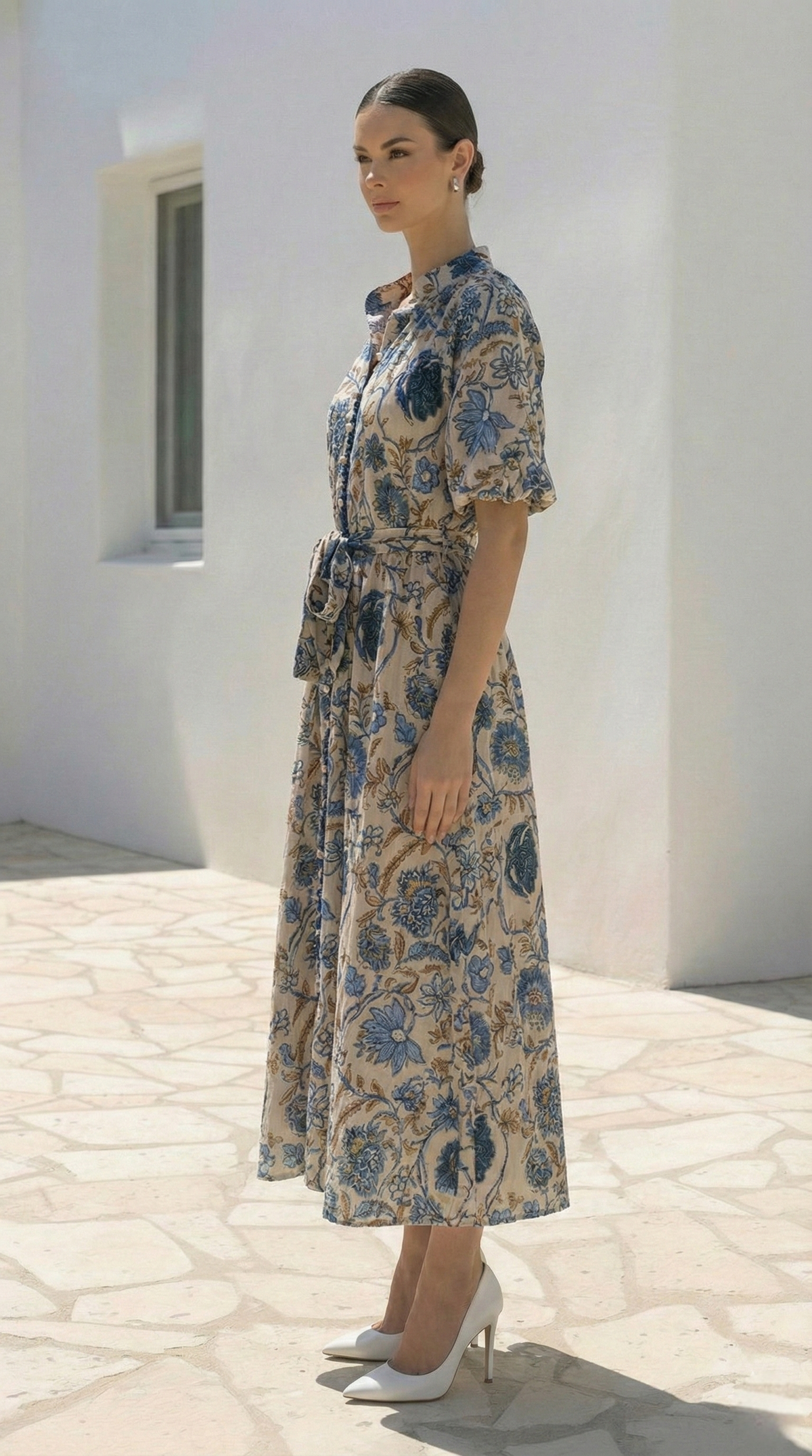 Elaine Dress | Blue