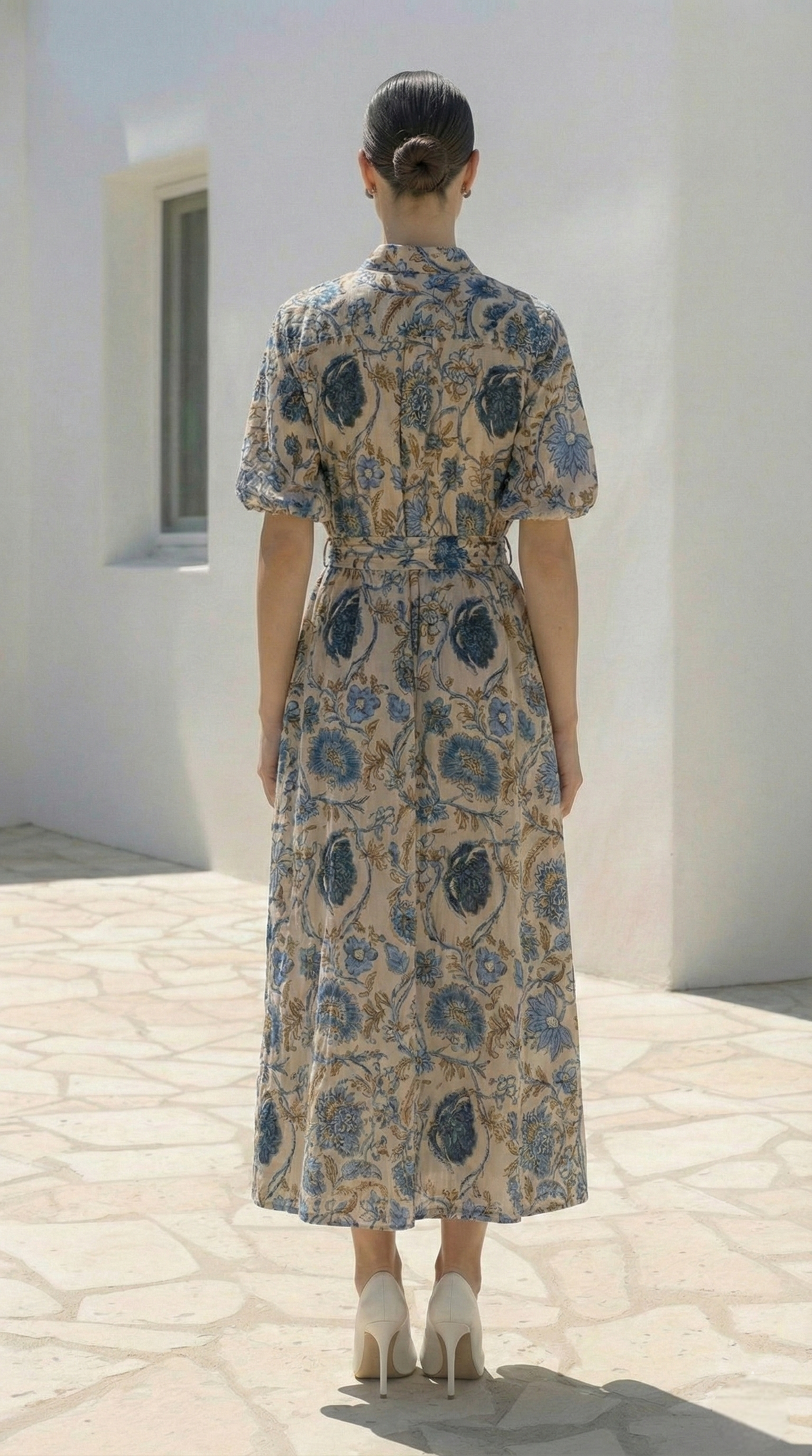 Elaine Dress | Blue