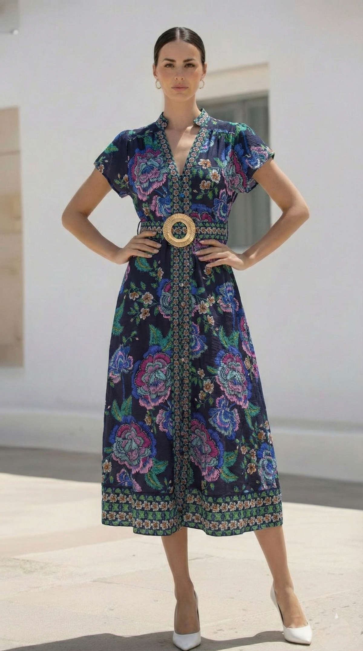 Lucinda  Dress | Navy