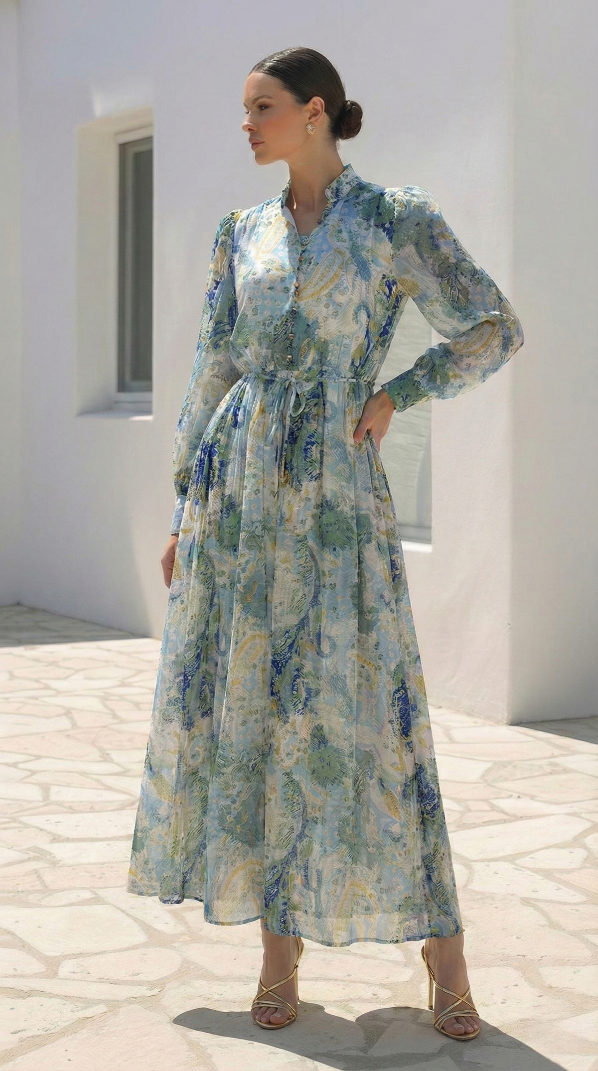 Myka Dress | Seagrass