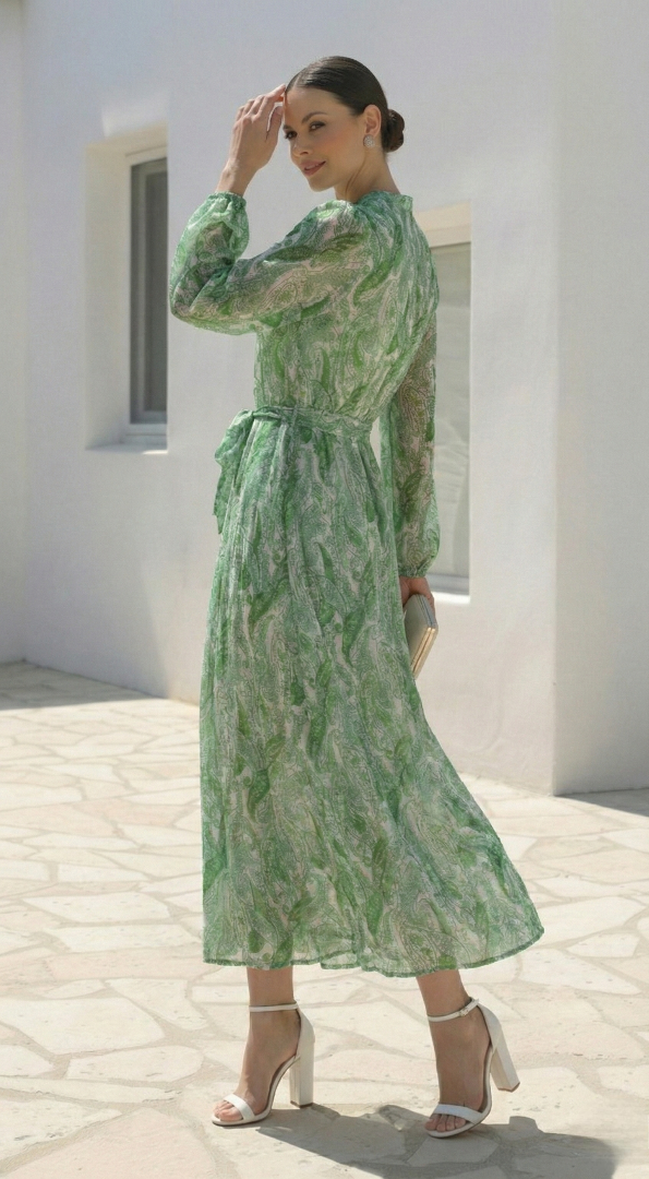 Delray Dress |  Green