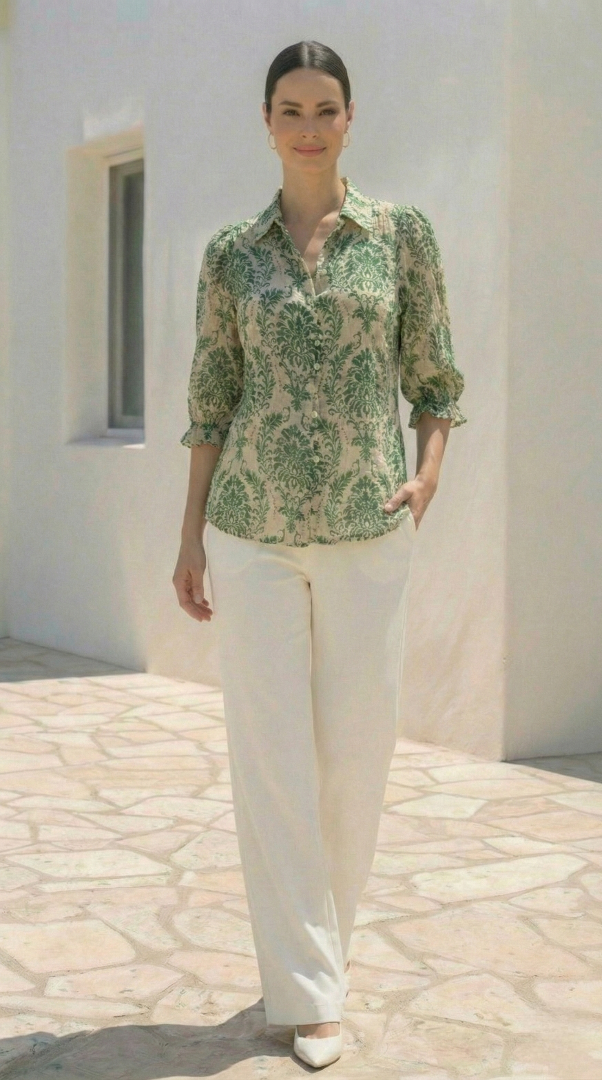 Ellie Blouse  | Green