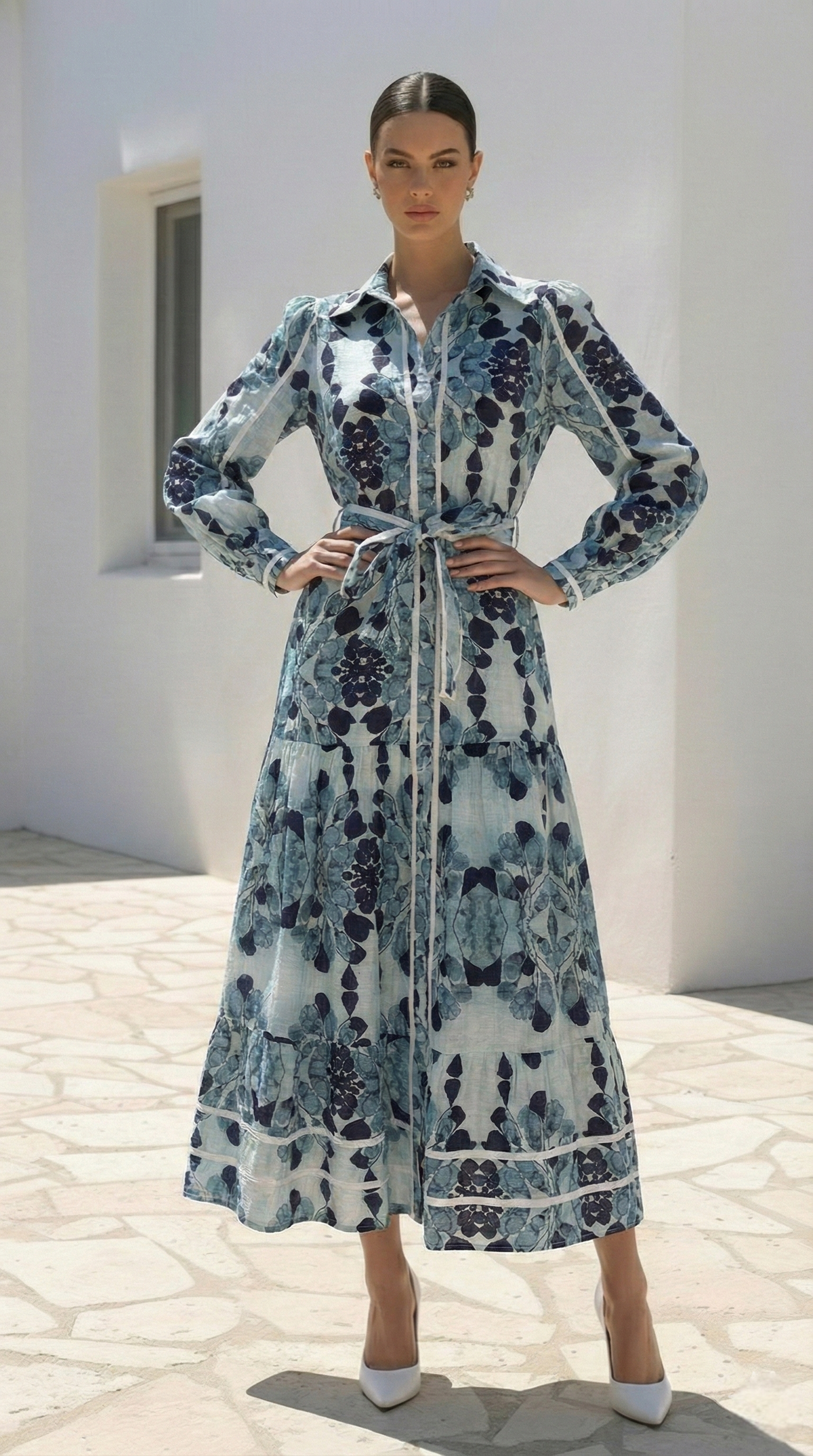 Eloise Dress | Navy Blue