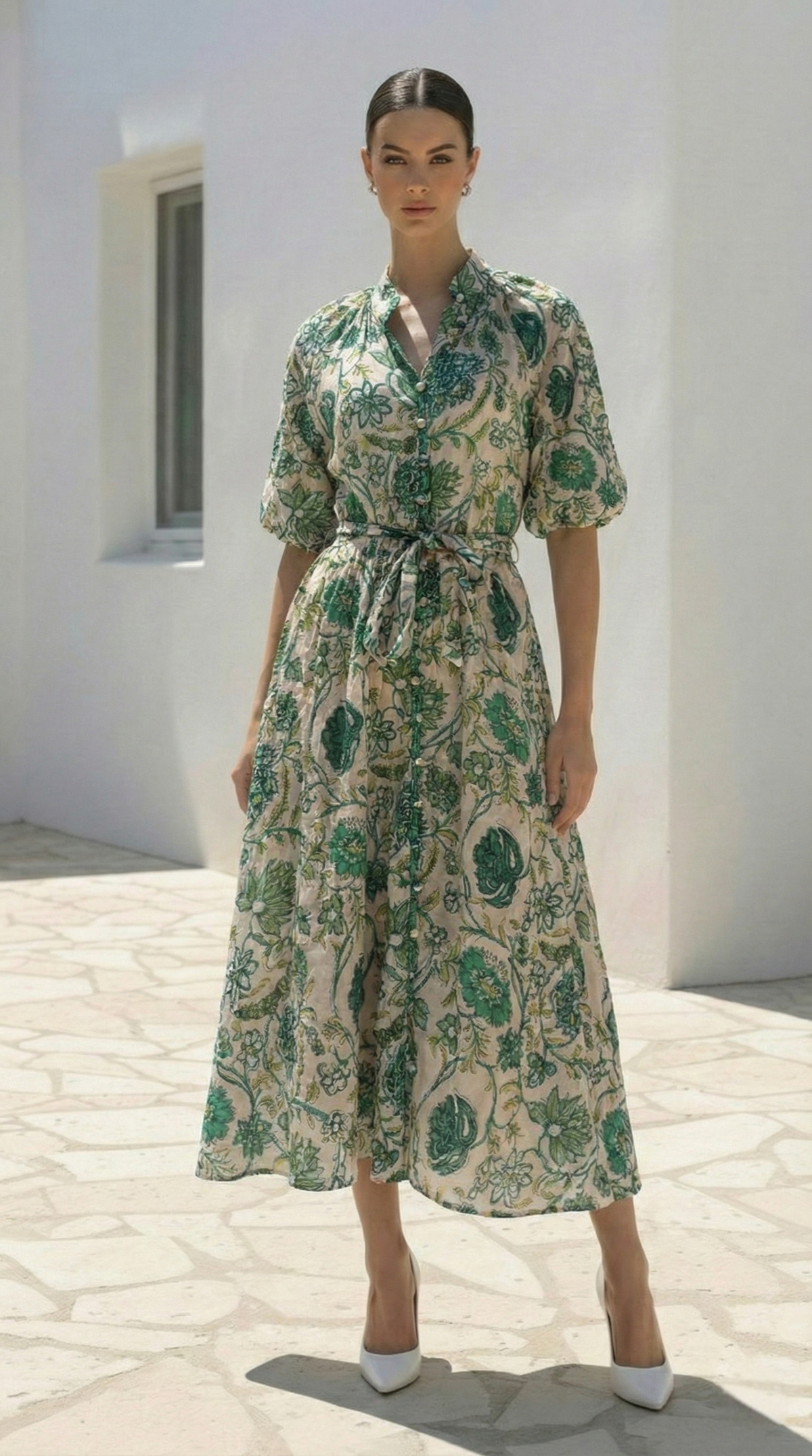 Elaine Dress | Green