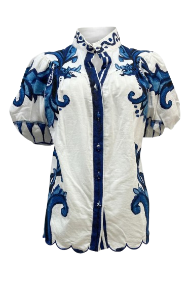 Mila Shirt  | Blue