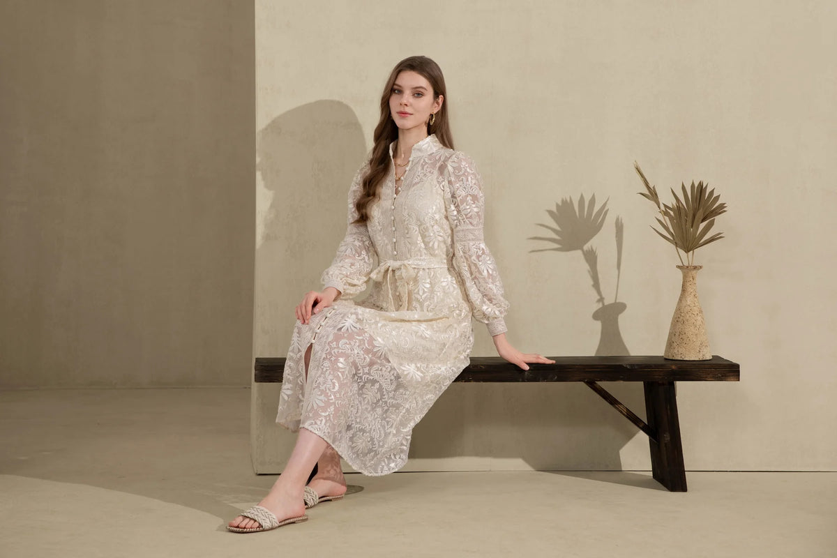 GDS Yvette Dress | Champagne