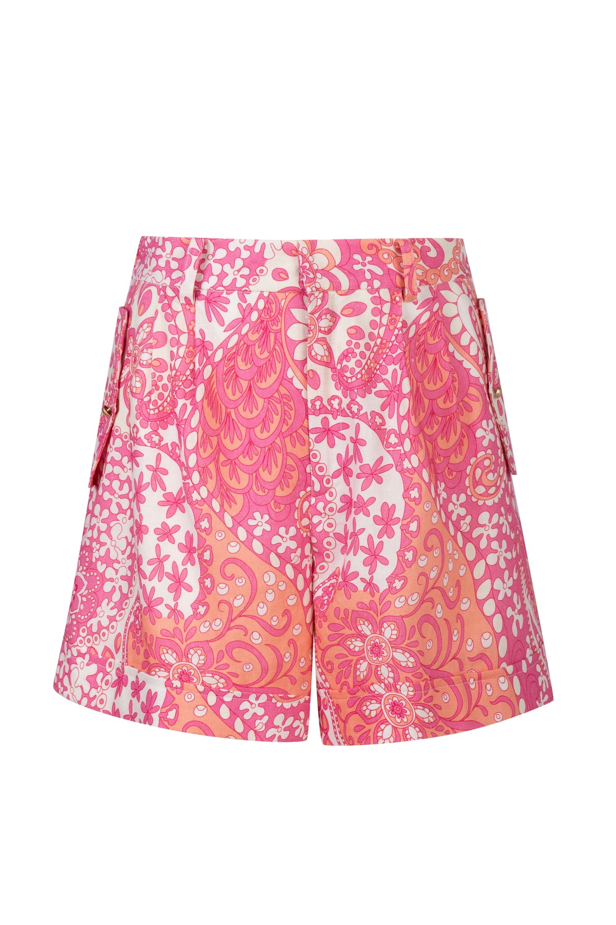 GDS Clarisse Shorts | Aurora Pink DRESSES BRUNCH CASUAL Catch GDS HOLIDAY L M PINK S SALE shorts SPRING-SUMMER XL XS